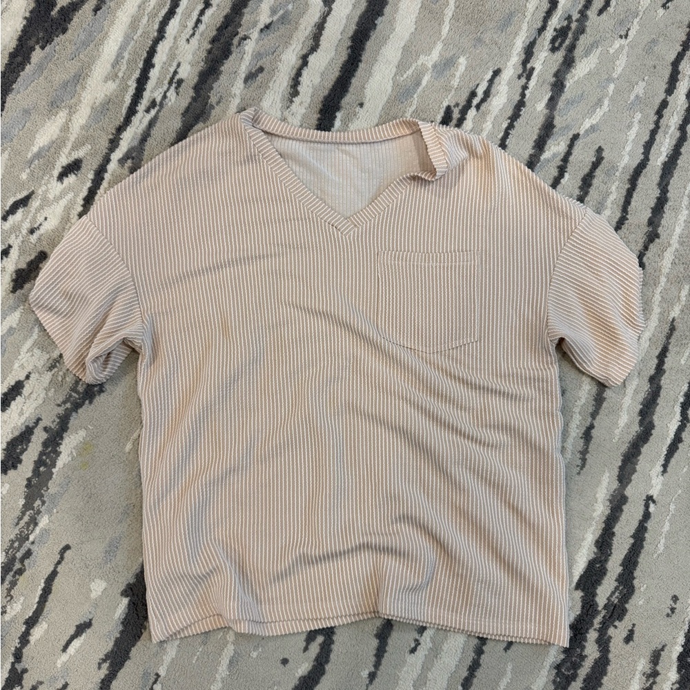 Ribbed blouse